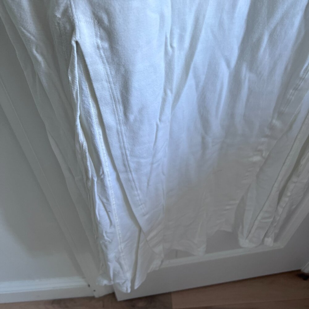 Lunya Cool Paneled Sleeveless Maxi Dress in Sincere White - Picture 8 of 12